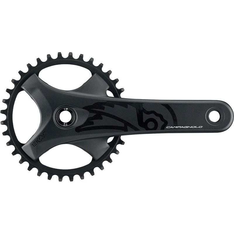 Campagnolo EKAR GT Crankset – 170mm 13-Speed 38t 123mm BCD Campagnolo Ultra-Torque Spindle Interface Black