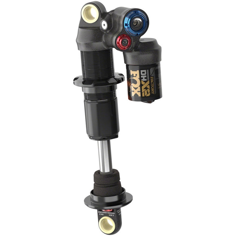 FOX DHX2 Factory Rear Shock – Standard, 9.5 x 3″, H/LSC, H/LSR, Hard Chromoly Damper Shaft