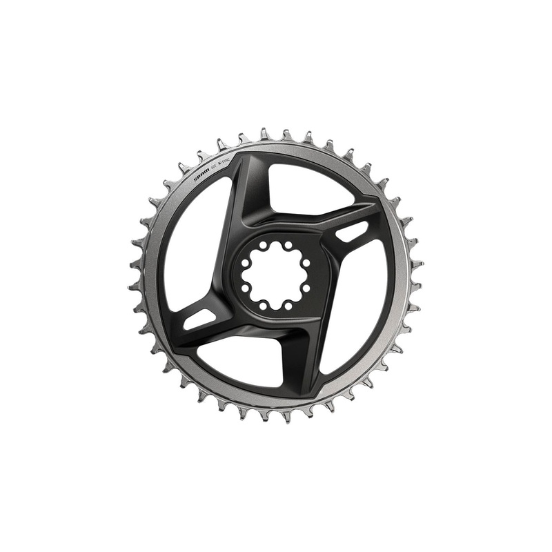 SRAM X-Sync Road Direct Mount Chainring RED/Force – 42t 12-Speed 8-Bolt Direct Mount Gray