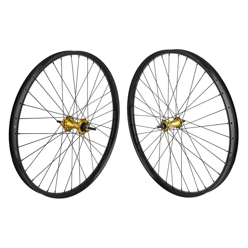 27.5″ SE Racing Beastmode Wheelset – 36H – Black/Gold