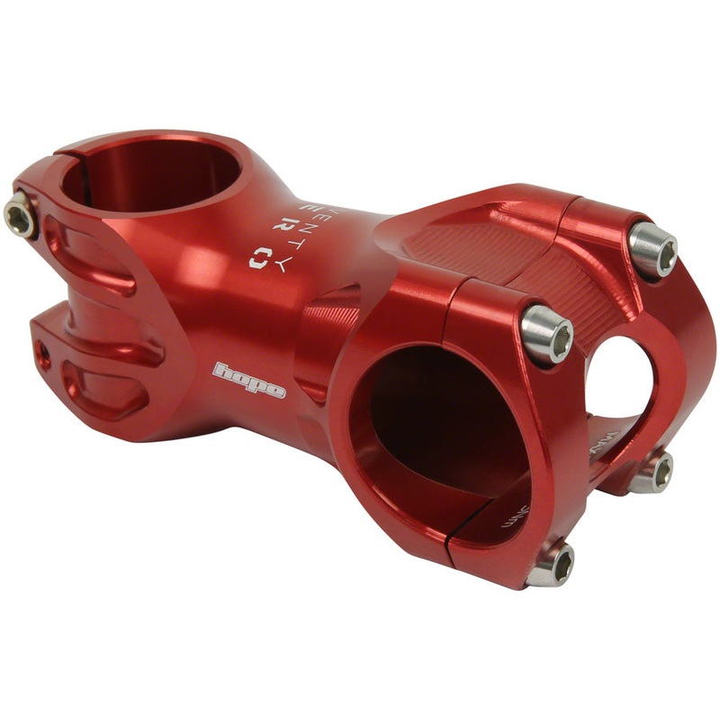 Hope XC Stem – 70mm, 31.8 Clamp, +/-0, 1 1/8″, Red