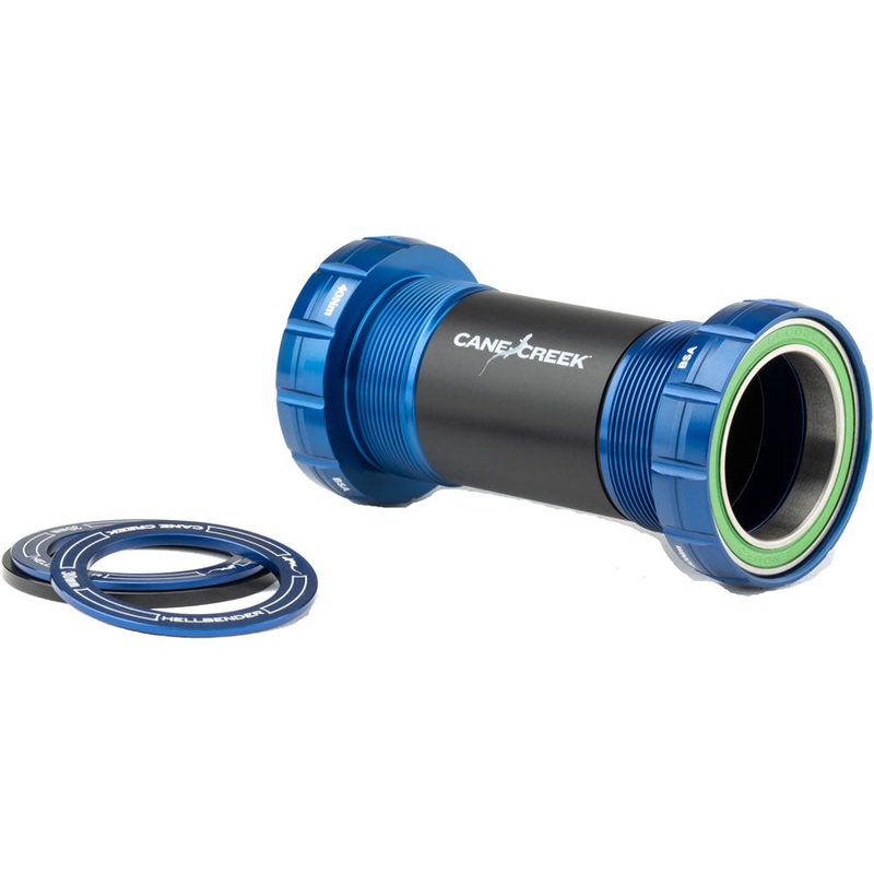 Cane Creek Hellbender 70 Bottom Bracket – English For 30mm Spindles Blue