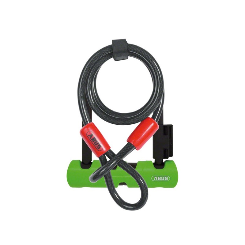 Abus 410 U-Lock Mini LS + Cobra – Black-Lime