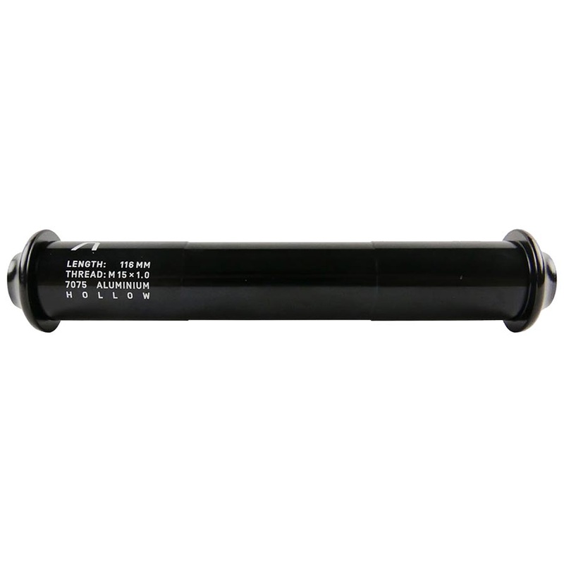ARISE Echo Thru Axle Front 10x100mm Length: 116mm Thread Pitch: M10x1.5 Set