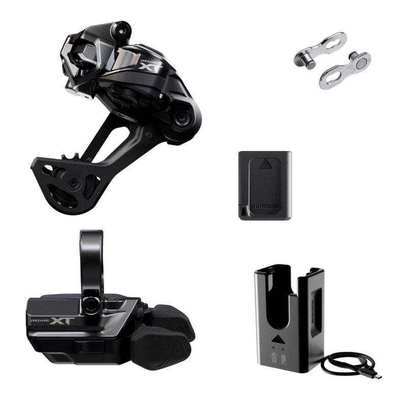 XT M8250 Di2 Wireless Drivetrain Upgrade Kit – SGS (Long Cage) – 22.2 Clamp