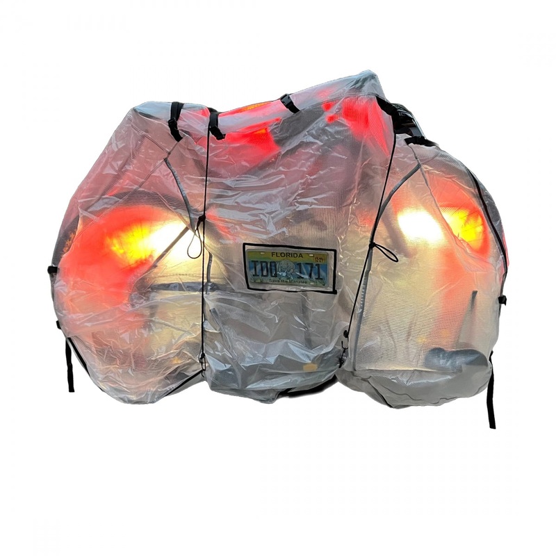 Bikase Dual or Single E-Bike Cover Dual Bike Cover Up to 2 Bikes
