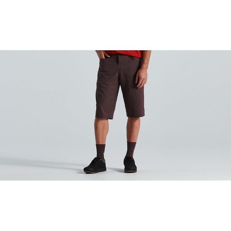 Specialized trail short w/liner men cast umber 42