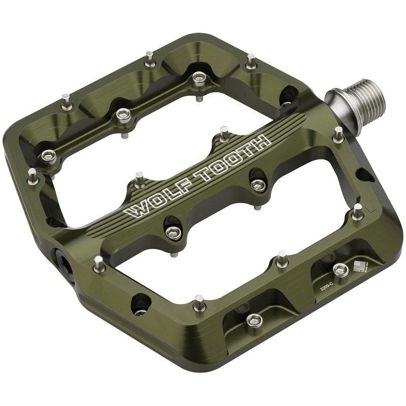 Wolf Tooth Waveform Pedals – Olive, Large