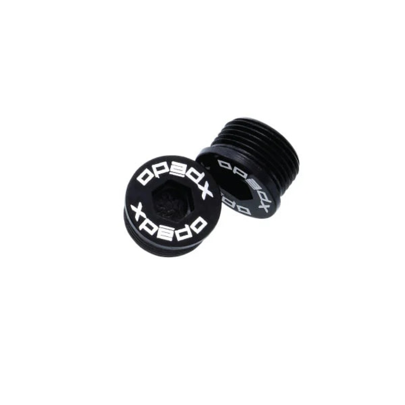 Xpedo Pedal Flat End Cap – Black