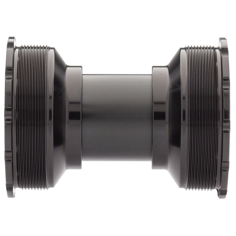Chris King ThreadFit T47 24i Bottom Bracket with Fit Kit 6 – T47, For SRAM/Truvativ GXP, Black