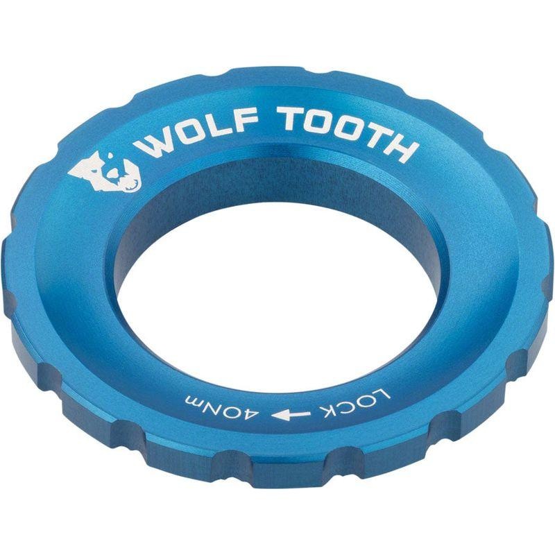 Wolf Tooth CenterLock Rotor Lockring – External Splined Blue