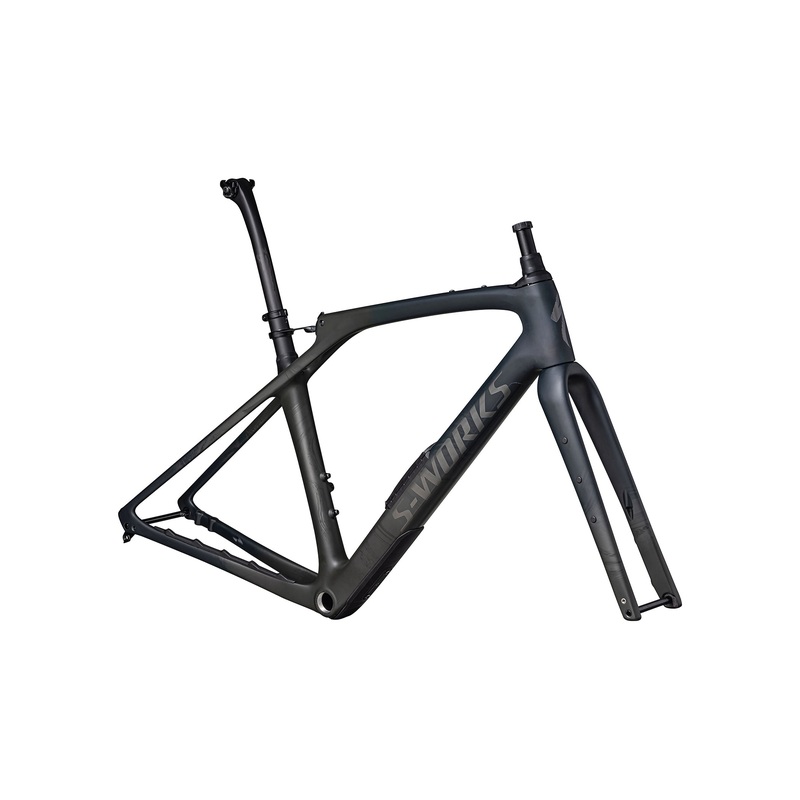 Specialized S-Works Diverge STR Frameset – 2023 Satin Forest Green / Dark Moss Green / Black Pearl