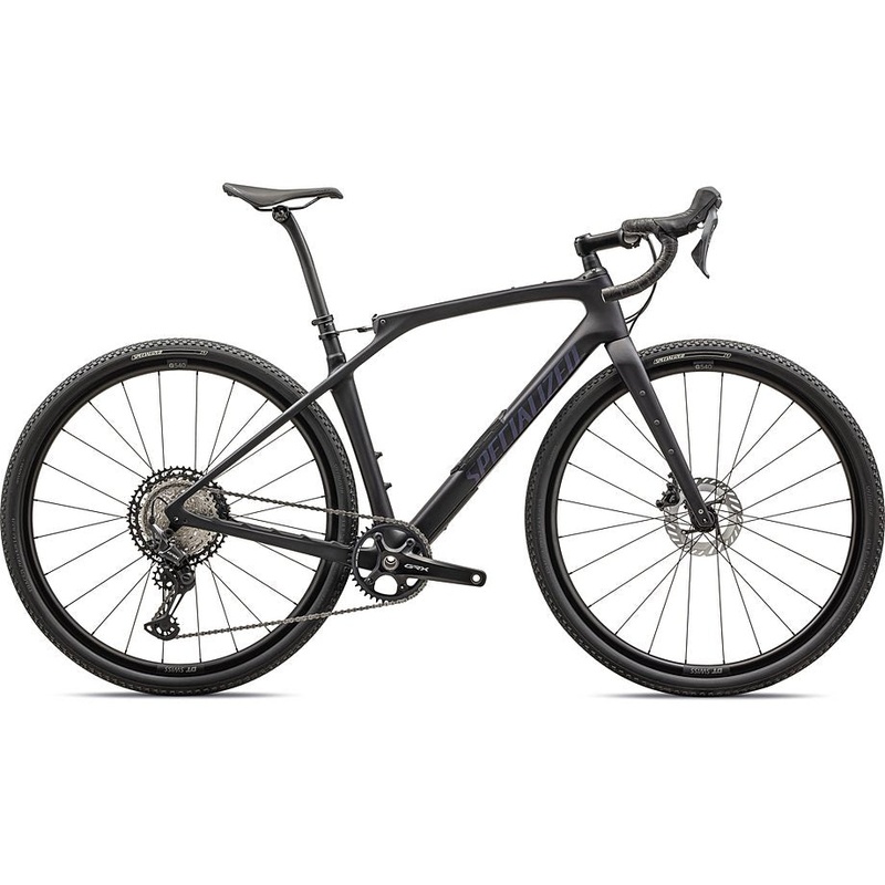 2025 Specialized diverge str comp bike satin metallic midnight shadow / violet ghost pearl 61
