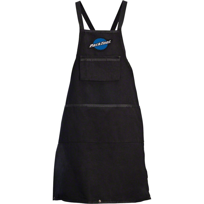 Park Tool SA-3 Heavy Duty Shop Apron: 35″ Long, Black