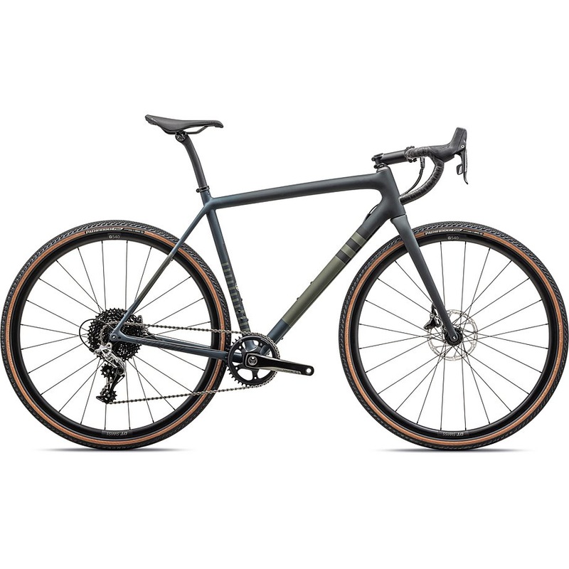 2023 Specialized crux comp bike satin forest green/metallic deep lake 61