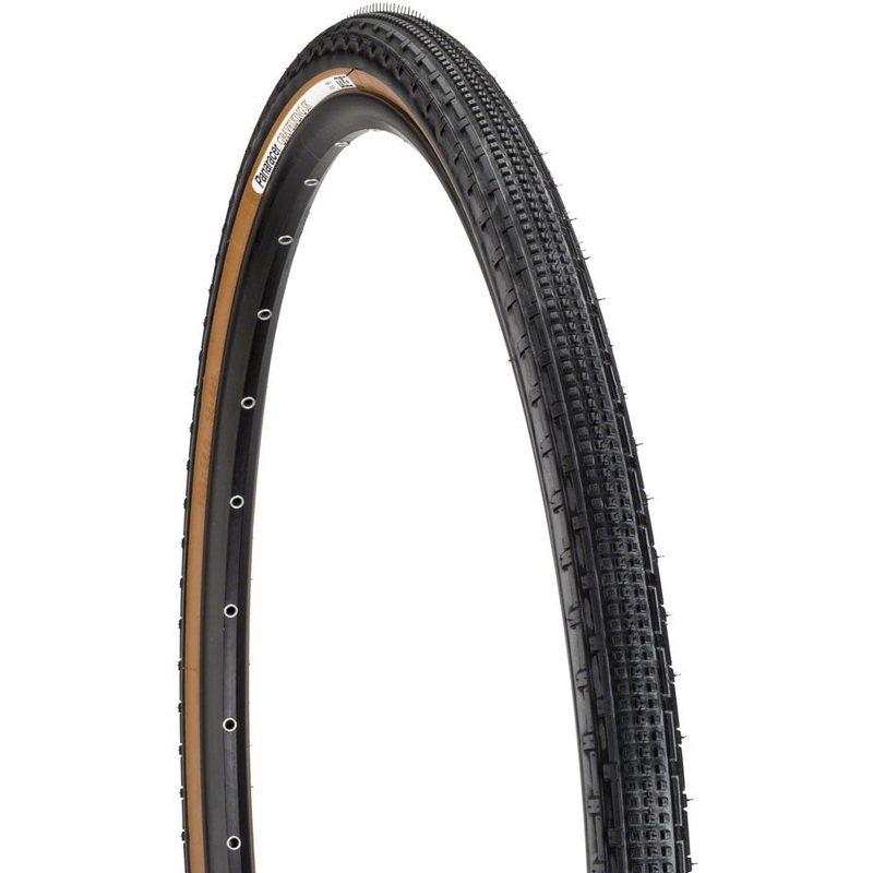 Panaracer GravelKing SK Tire – 700 x 35, Tubeless, Folding, Black/Brown RF735-GKSK-D