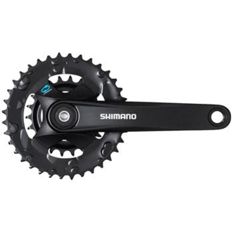 FC-M315-B2 Crankset – 170mm 7/8-Speed Riveted JIS Square Taper Spindle Interface 48.8mm Chainline BLK