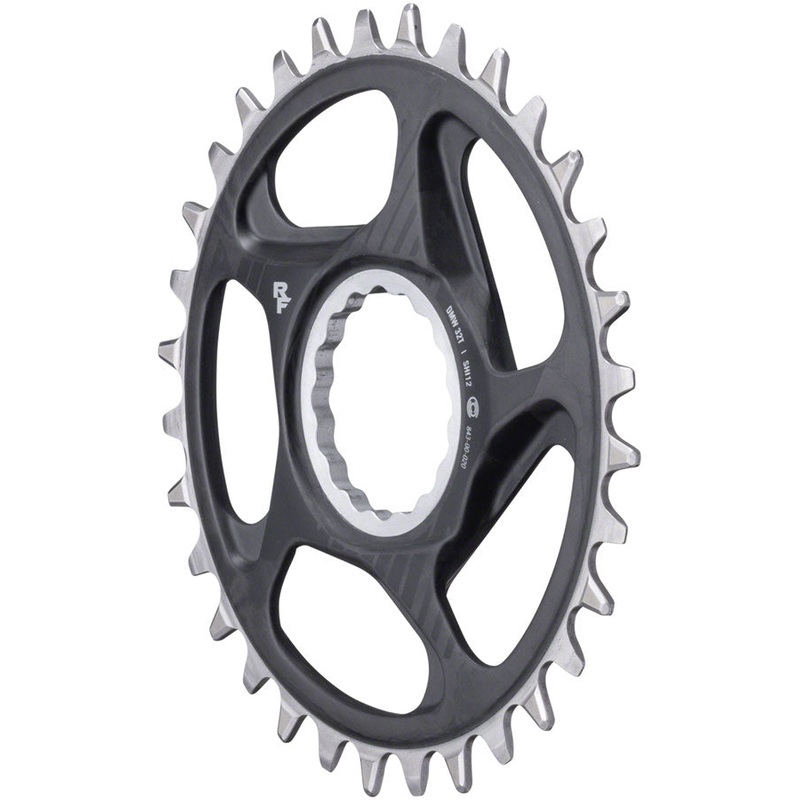 RaceFace ERA Direct Mount Wide Chainring – 30t DM CINCH For Shimano 12-Speed HG+ Compatible Chain BLK