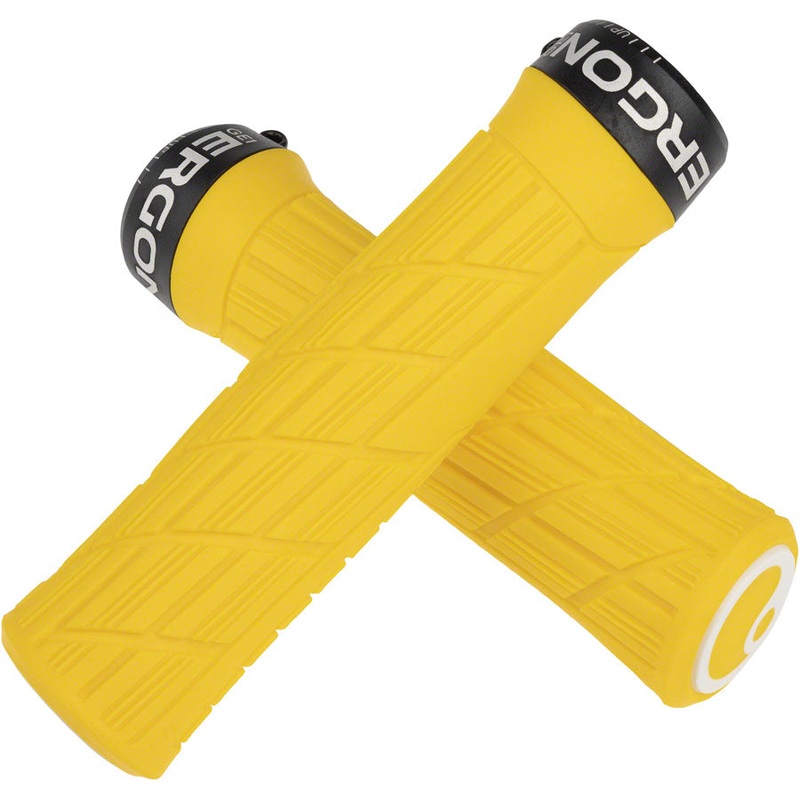Ergon GE1 Evo Grips – Yellow Mellow, Lock-On
