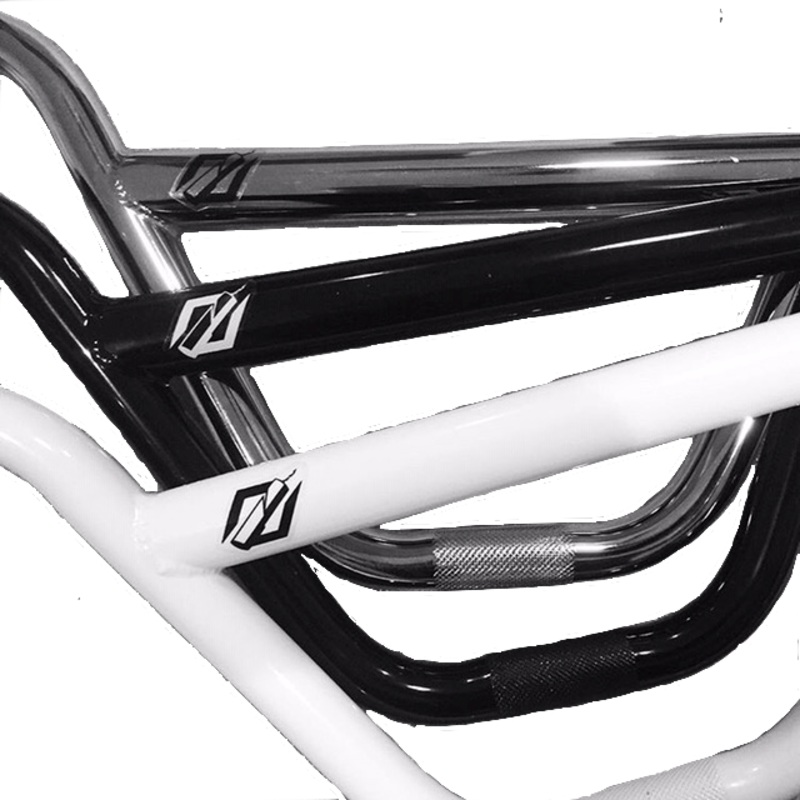 TNT Retro 2pc BMX Handlebars – 7.5″ – White