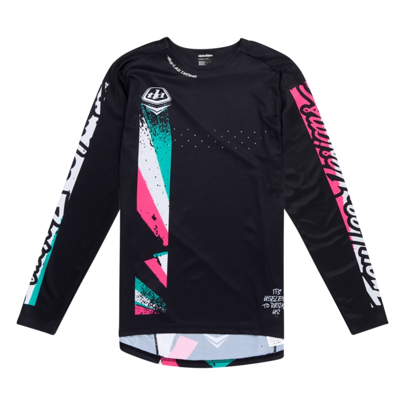 Troy Lee Designs Sprint BMX Race Jersey-Full Pull Black