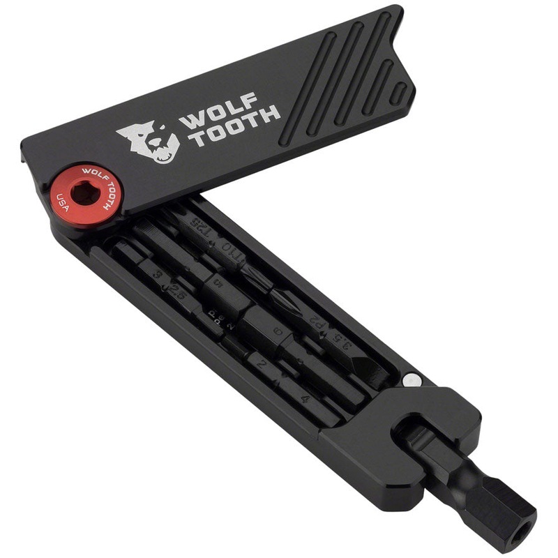 Wolf Tooth 6-Bit Hex Wrench – Multi-Tool, Red