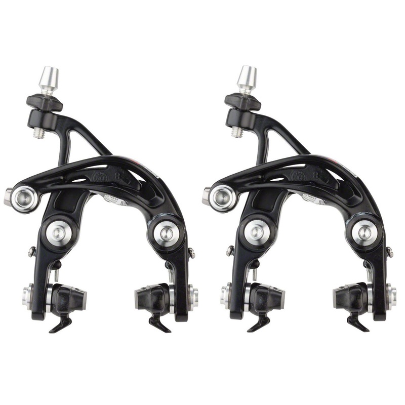 Campagnolo Record Direct Mount Brake set, Dual Pivot Front and Rear, Black