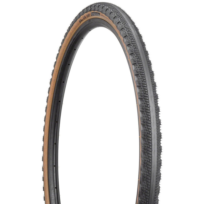 Teravail Washburn Tire – 700 x 42, Tubeless, Folding, Tan, Durable