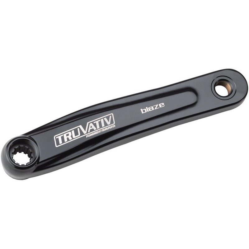 TruVativ Blaze Left Crank Arm – 170mm Powerspline Spindle Interface Pitch BLK