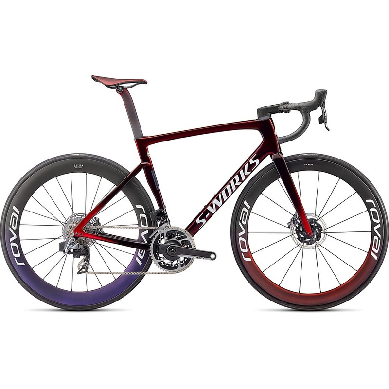 2022 Specialized tarmac sl7 S-Works speed of light bike red tint/chameleon/white 44
