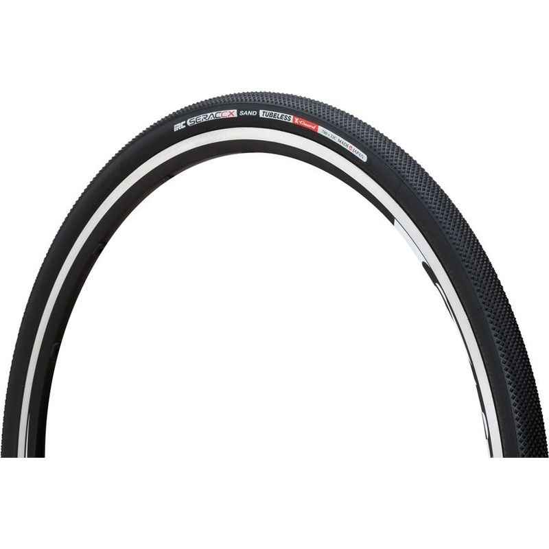 IRC Tire Serac CX Sand X-Guard Tire – 700 x 30 Tubeless Folding Black