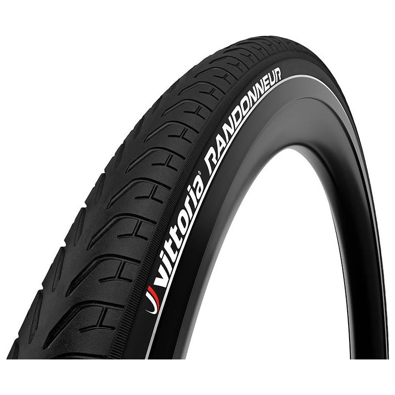 Vittoria Randonneur Reflect Tire – 700 x 40 Clincher Wire Black