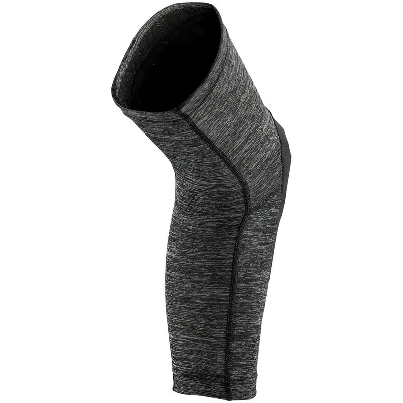 100% Teratec Knee Guards – Gray/Black, Large