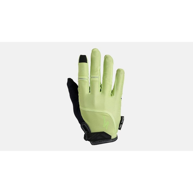 bg dual gel glove lf wmn limestone l
