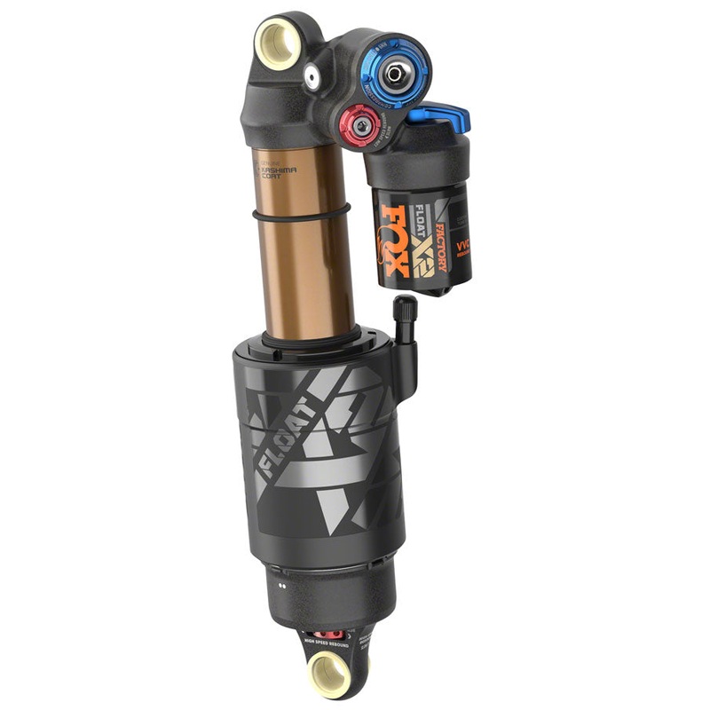 FOX FLOAT X2 Factory Rear Shock – Metric, 230 x 57.5 mm, 2-Position Lever, Kashima Coat