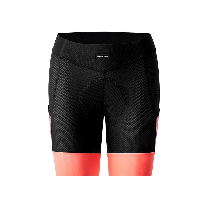 Specialized S-Worksat liner short wmn cast berry/acid lava hex l