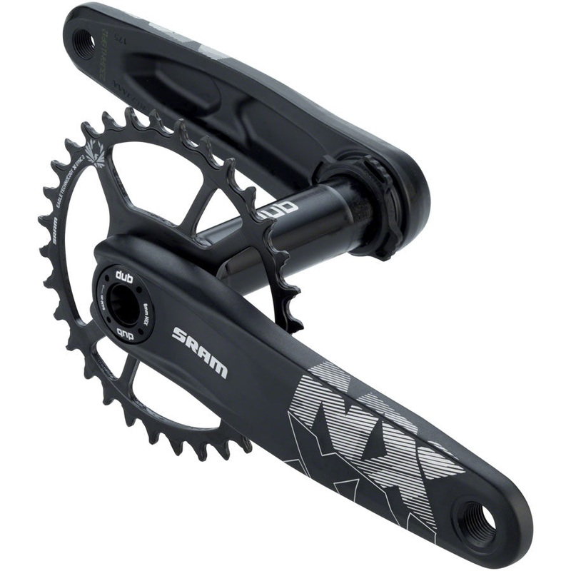 SRAM NX Eagle Crankset – 175mm 12-Speed 32t Direct Mount DUB Spindle Interface BLK