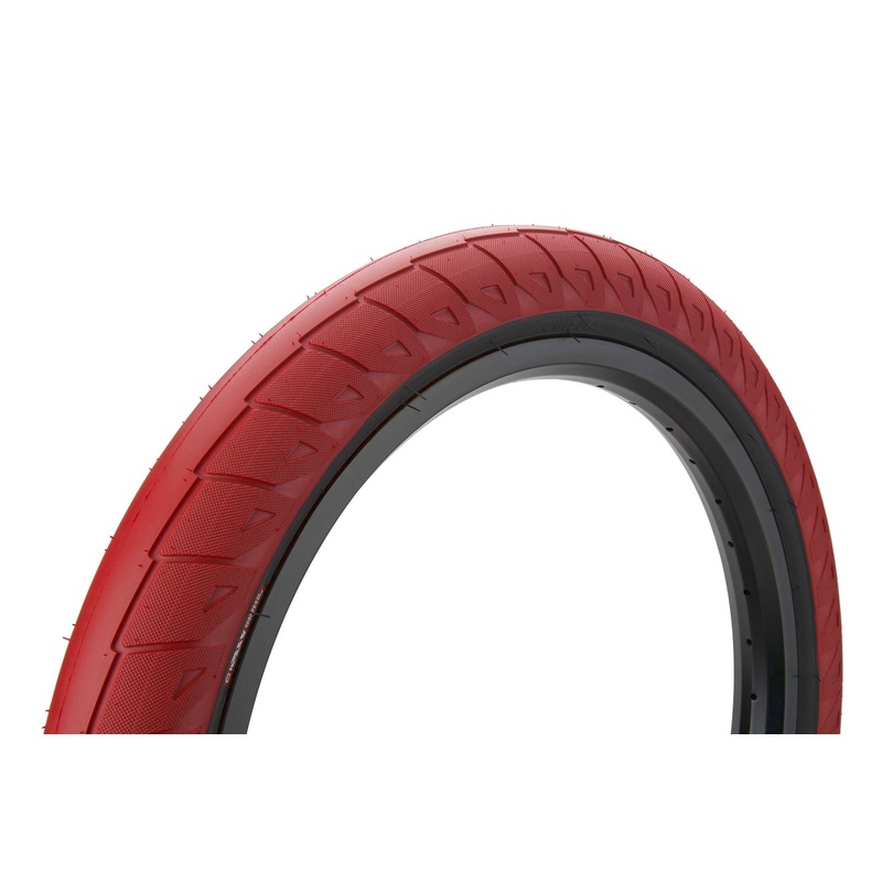 20×2.50 Cinema Williams BMX tire – Red w/ Black Sidewall