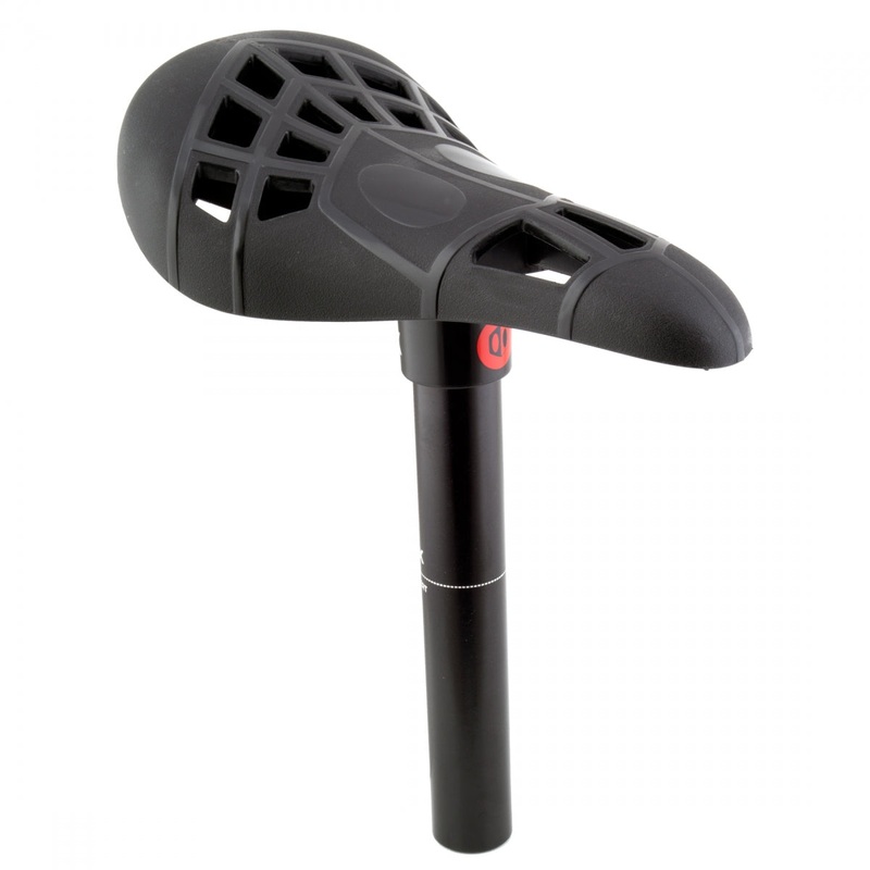 BMX Bicycle Saddle Box Components Box Two – Black 108mm Width Nylon/Carbon Cover