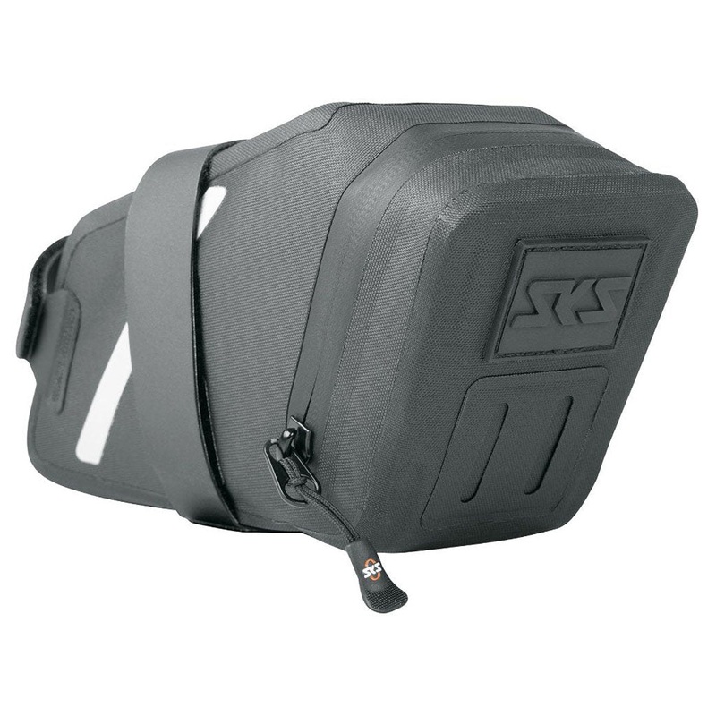 Trail Saddle Bag, 0.9L, Strap Mount, Black