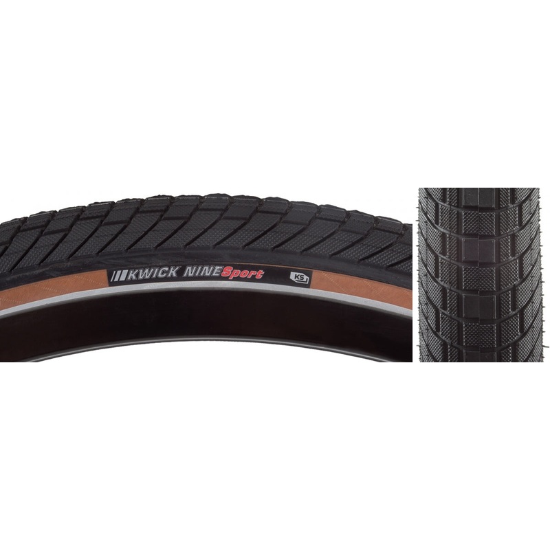 Premium Kenda Kwick Nine 29-inch Bike Tires  Reflective, Clincher Wire, 60tpi, K-Shield Flat Protection, E-Bike Ready for Urban & Mountain Use
