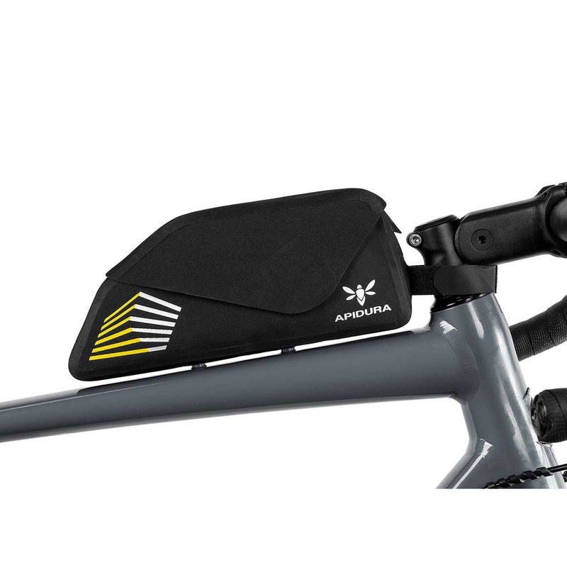 Apidura Racing Bolt-On Top Tube Pack (1L) Small – Black