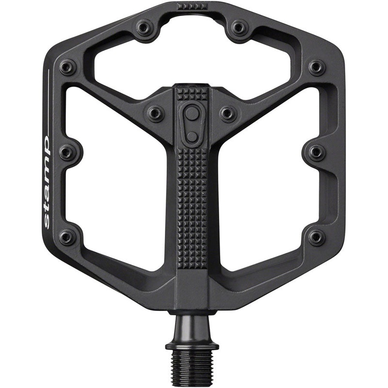 Crankbrothers Stamp 2 Pedals – Platform, Aluminum, 9/16″, Black, Small