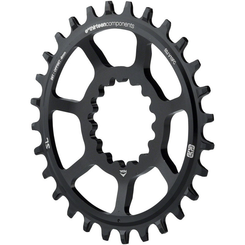 e*thirteen Direct Mount SL Guidering – 10/11/12-speed 30T Narrow Wide Black