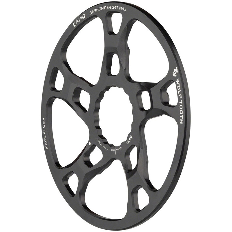 Wolf Tooth CAMO BashSpider for RaceFace CINCH – M5 Boost, 52mm Chainline, 3mm Offset