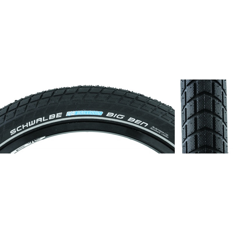 Big Ben Tire 26×2.15 Wire Clincher Endurance RaceGuard 67TPI Black