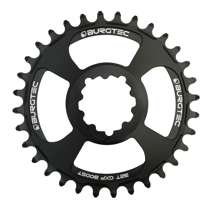 Burgtec GXP Boost 3mm Offset Thick Thin chainring 28T – Black