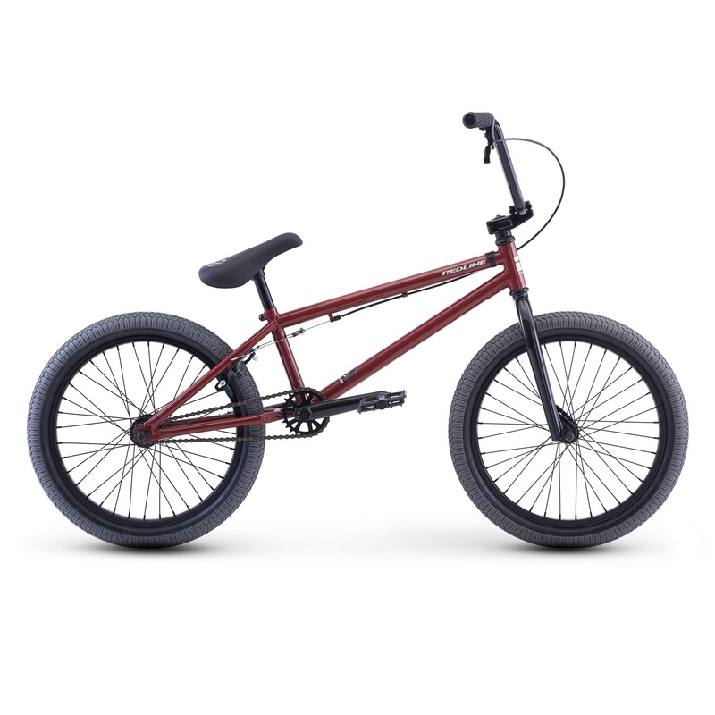 Redline Recon 20.4″TT BMX Freestyle Bike-Red Gloss