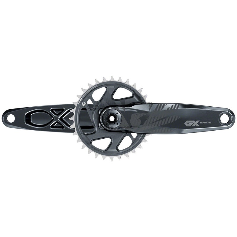 SRAM GX Eagle Boost Crankset – 170mm, 12-Speed, 32t, Direct Mount, DUB Spindle Interface, Lunar, 55mm Chainline