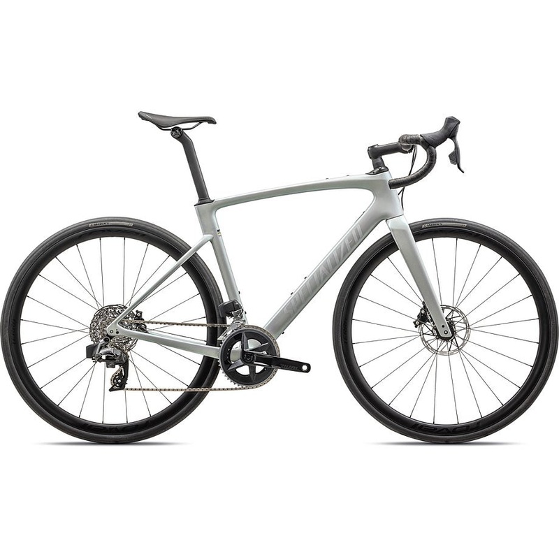 2025 Specialized roubaix expert bike gloss dove grey/chameleon lapis  58